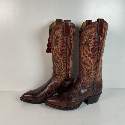 Texas Imperial Wingtip Cowboy Boots | USA Made | Men’s 6.5 | Women’s 7.5