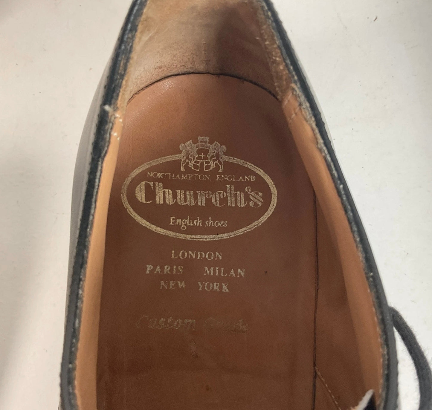 Church’s English Split-Toe Derby Shoes | Custom Grade | 7 G | 8 E