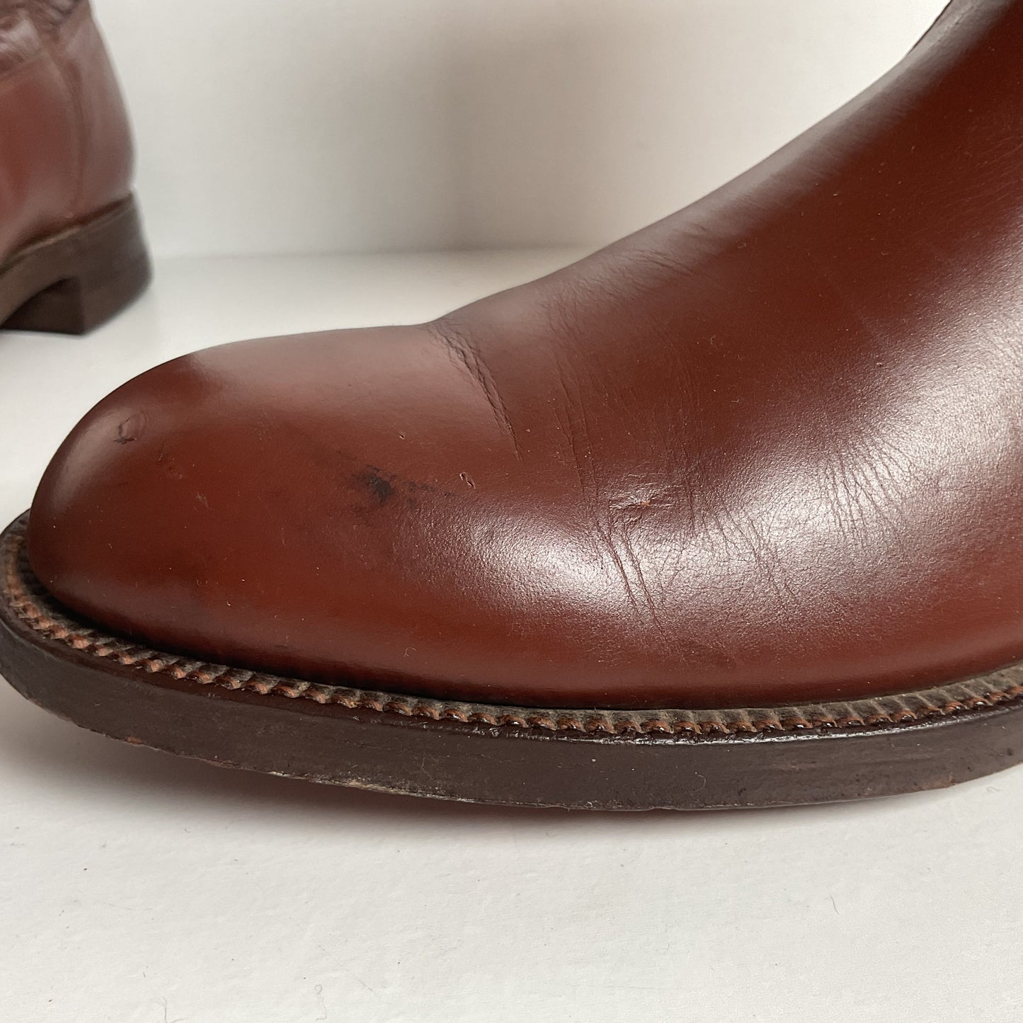 Vintage Jarman Cloth Pull Military Style Boots 11 Narrow 1940s