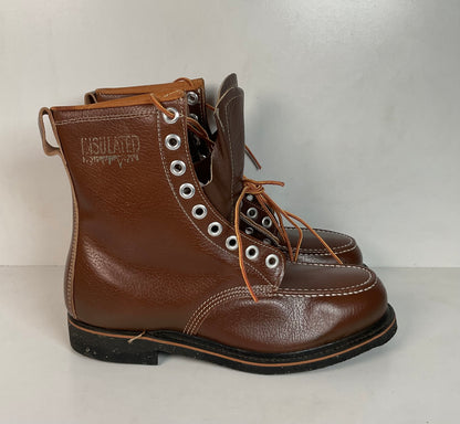 Vintage Thom Mcan Moc Toe Boots | Insulated | Safety Toe | 1960s | Men’s 9 E