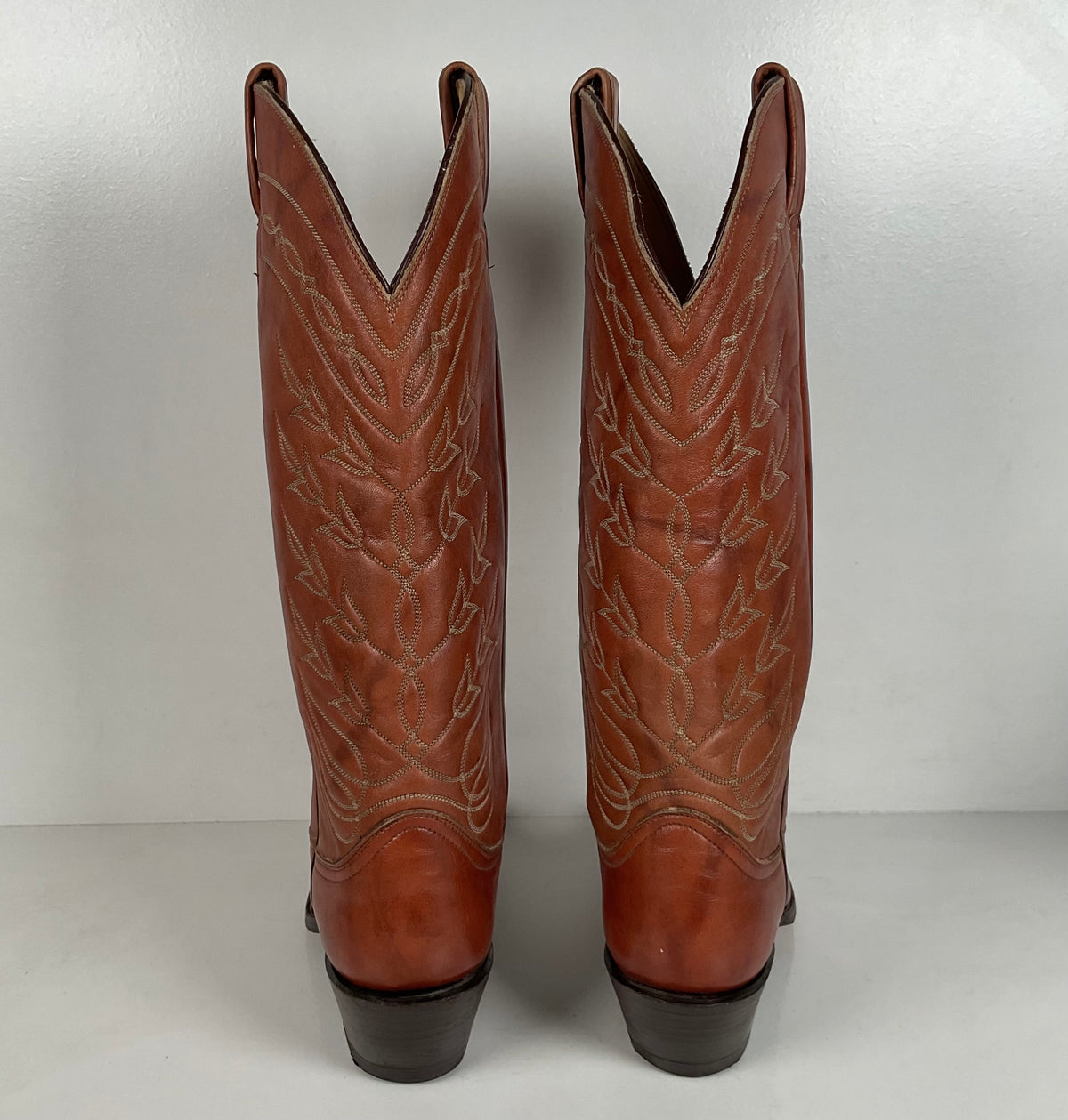 Vintage Tony Lama Tall Cowgirl Boots | Gold Label | Men’s 6.5 C | Women’s 7.5