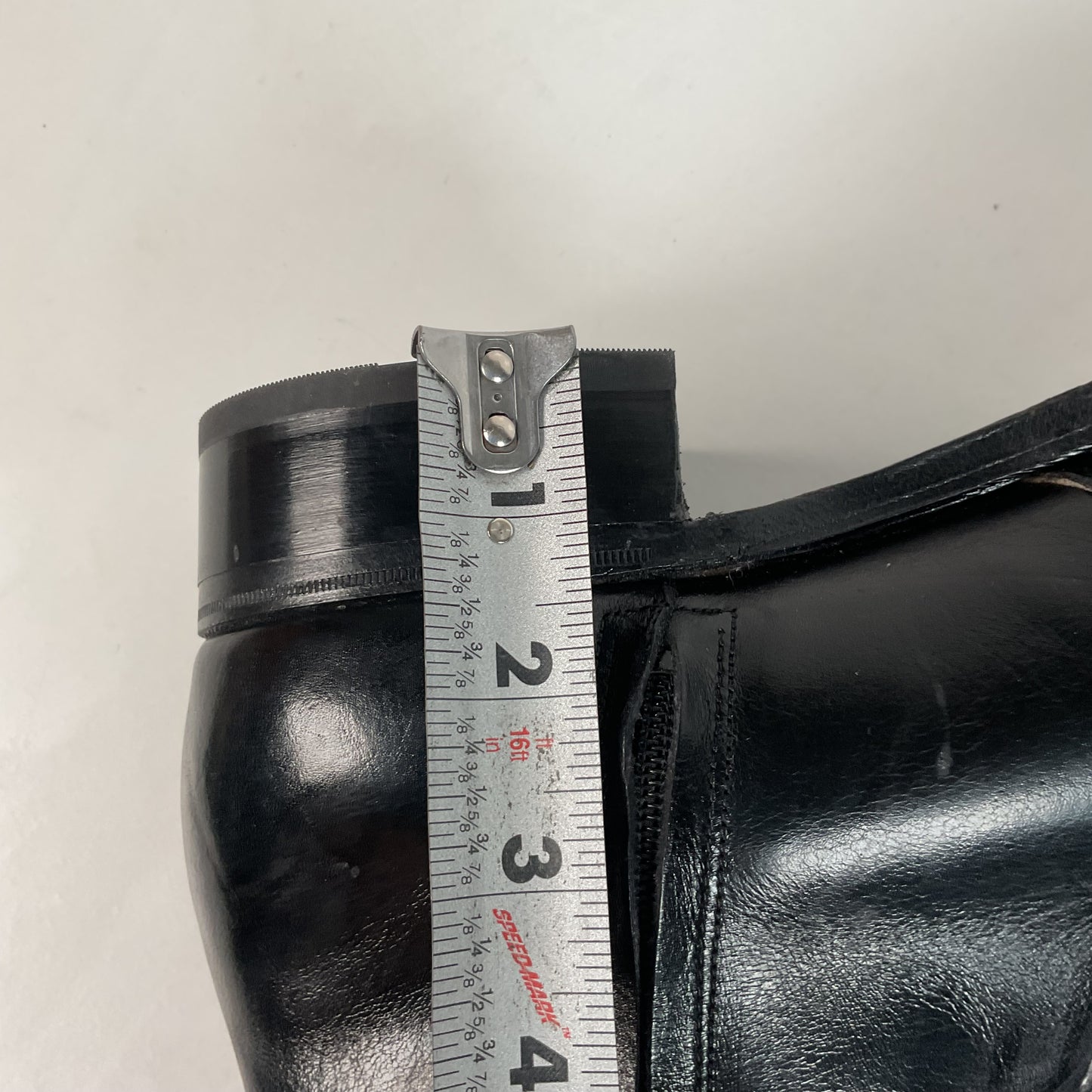 Vintage Florsheim Black Leather Chelsea Boots 10.5 C New Old Stock
