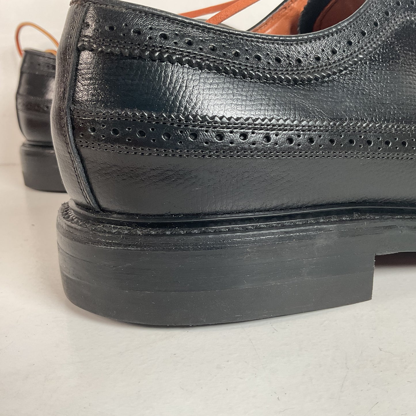 1970s Spiegel Longwing Derby Shoes 10 EEE Custom Grade Gunboat