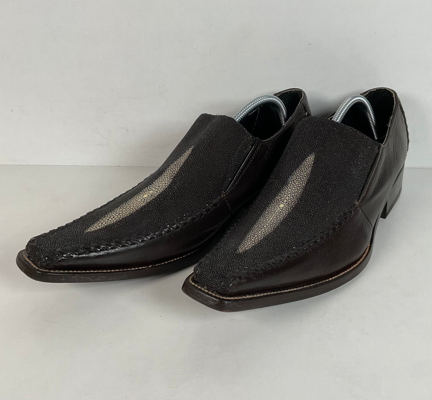 Stingray Mule Clogs | Western | Exotic | Dark Brown | Men’s 9