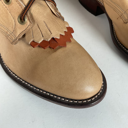 Vintage Larry Mahan Packer Boots | Cowgirl | Lace Up | USA Made | Women’s 8 M
