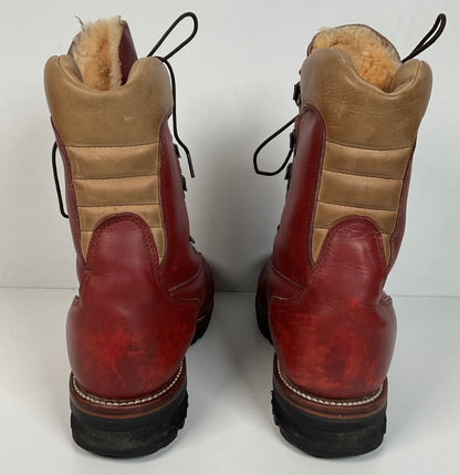 Chippewa Kush N Kollar Shearling Mountaineering Boots Men’s 6.5 E | 7.5 Women’s