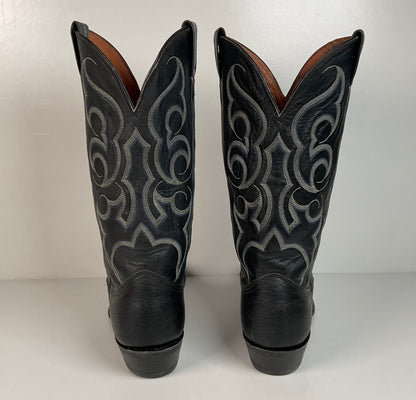 Vintage Nocona Bull Shoulder Cowboy Boots | USA Made | Men’s 10 D