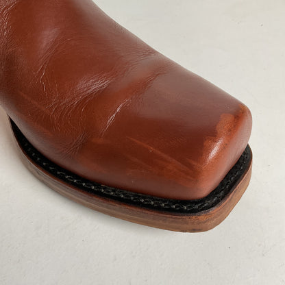 Vintage Sears Chunky Western Campus Boots 10.5 EE USA Made Cavalry Style