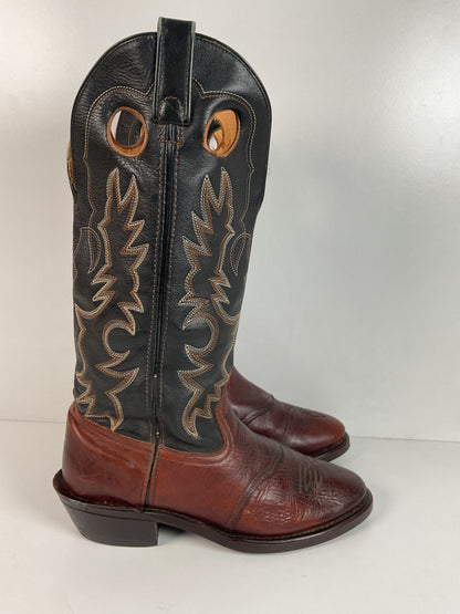 Shepler’s Tall Buckaroo Cowboy Boots 9 D Oil Resistant Work Sole
