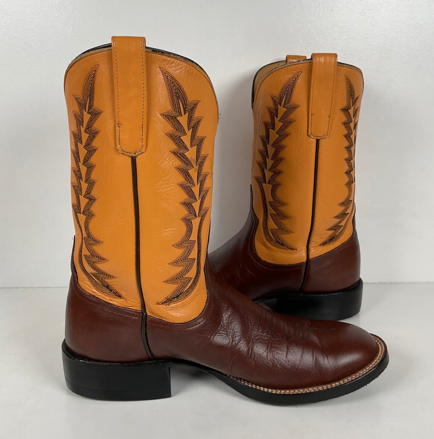 Anderson Bean Western Roper Boots | Cowboy | USA Made | Men’s 9 D