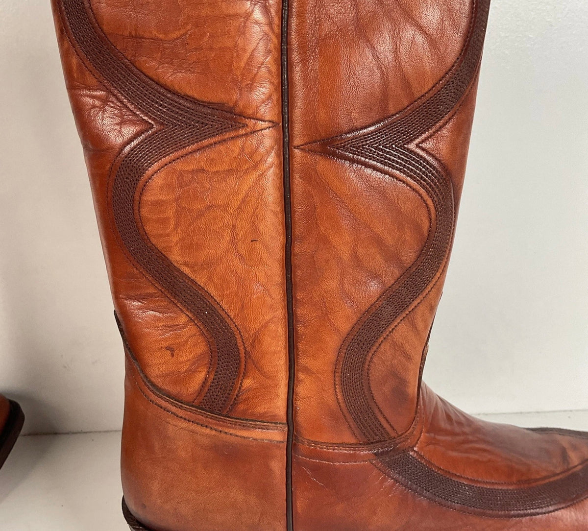 Vintage Dan Post French Toe Cowboy Boots | 1970s | Men’s 10.5 D