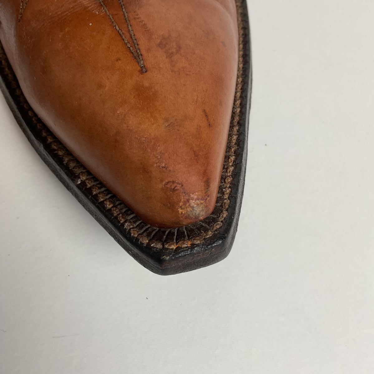 Vintage Justin Fort Worth Cowboy Boots | X Toe | White Label | Men’s 7 D