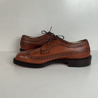 Vintage 1970s Nettleton Longwing Derby Shoes 8.5 D USA Made