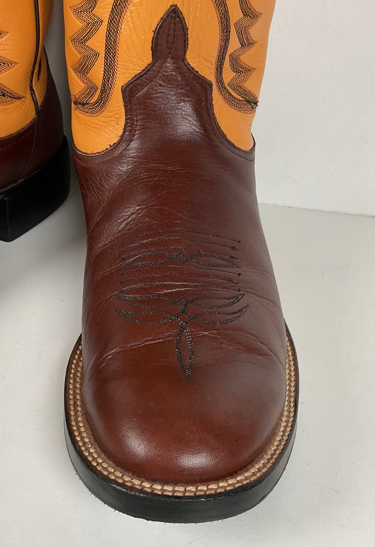 Anderson Bean Western Roper Boots | Cowboy | USA Made | Men’s 9 D