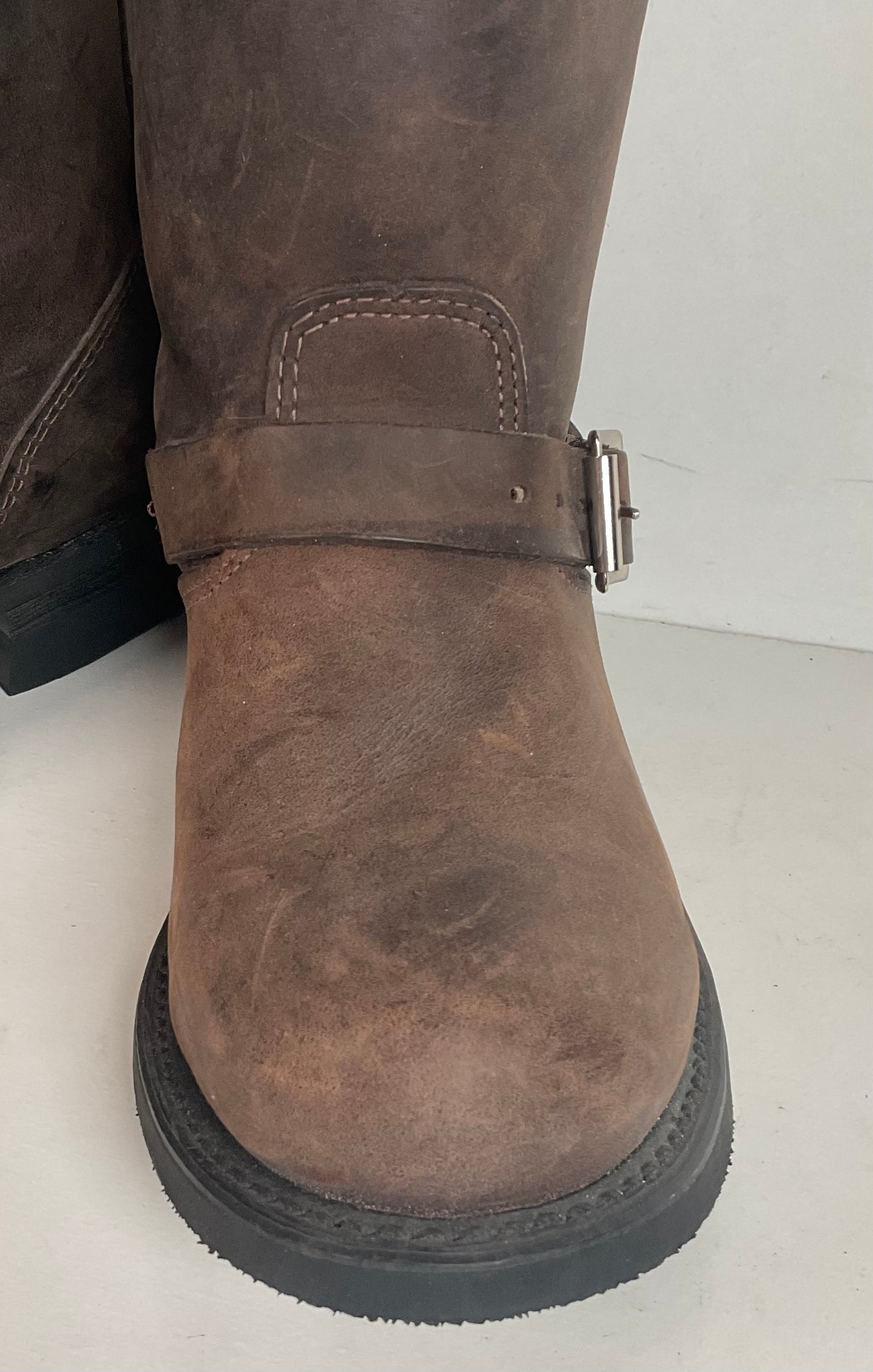 Frye Women’s 8R Engineer Harness Boots 8.5 M Style 77500 USA Made Shorty