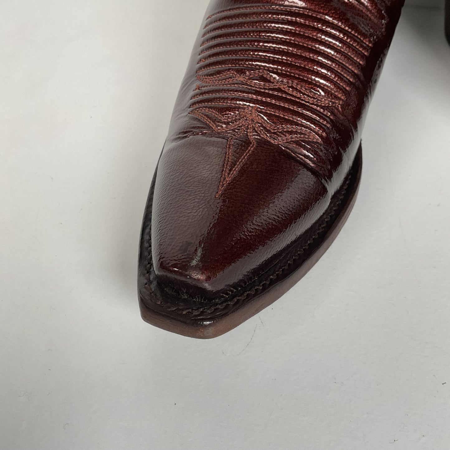 Lucchese 1883 Patent Leather Cowgirl Boots | USA Made | Women’s 6 B