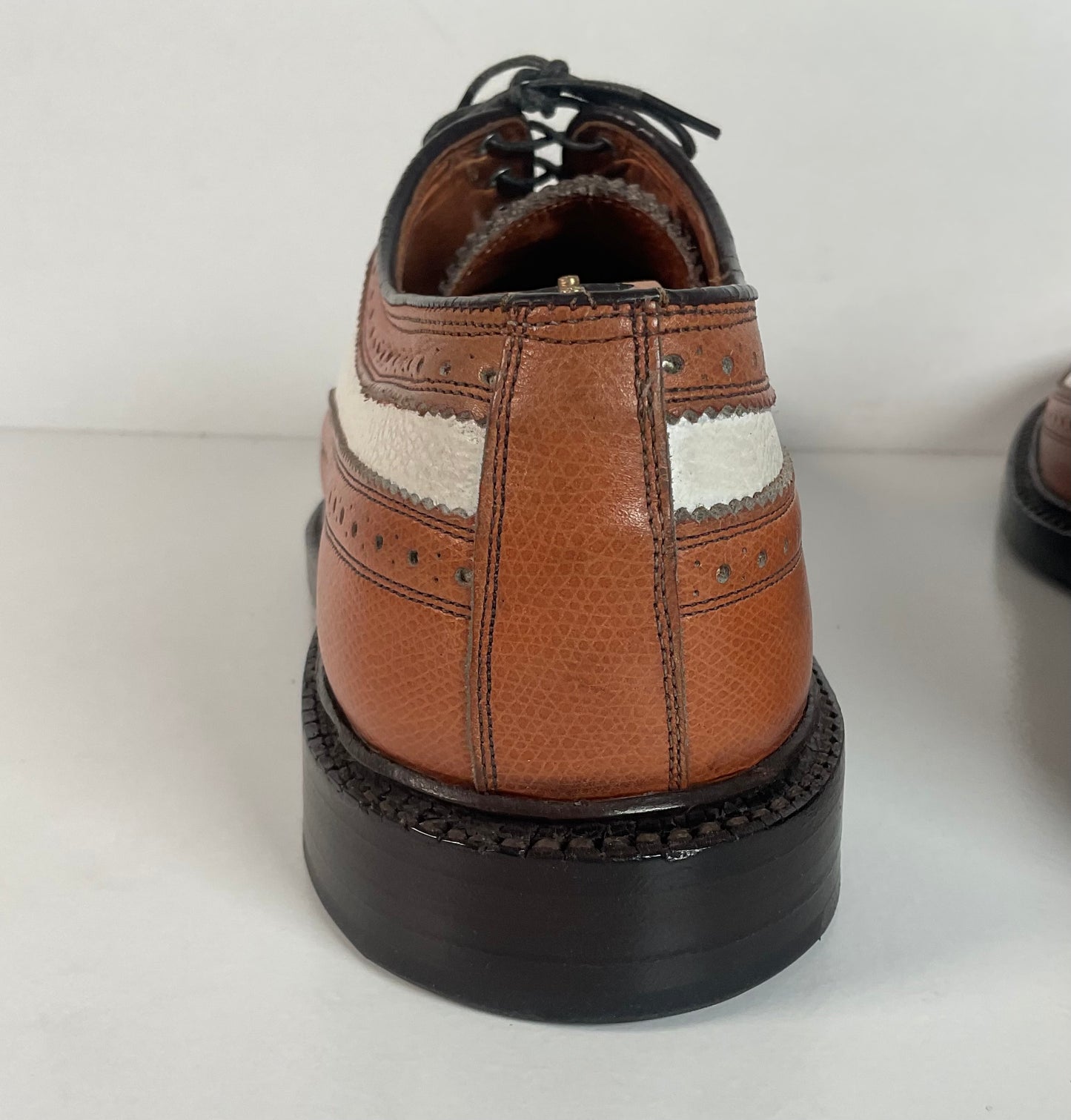 Vintage Johnston Murphy Spectator Shoes | Aristocraft | 1950s-1960s | 10 C