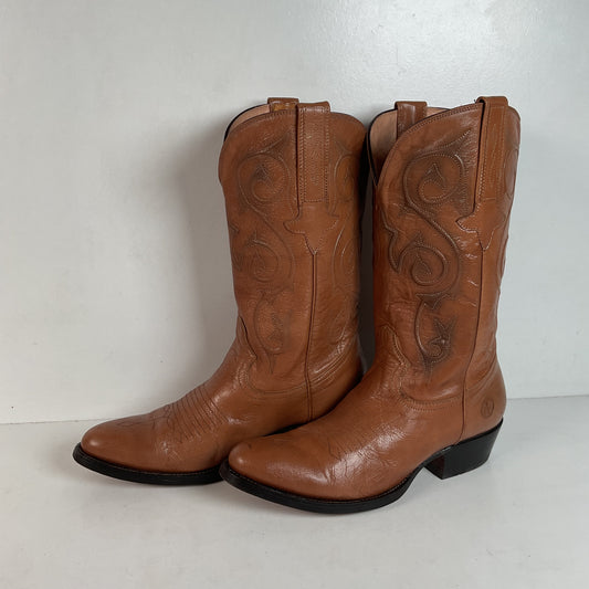 Montana Goat Skin Cowboy Boots | Brown | Men’s 8.5 D