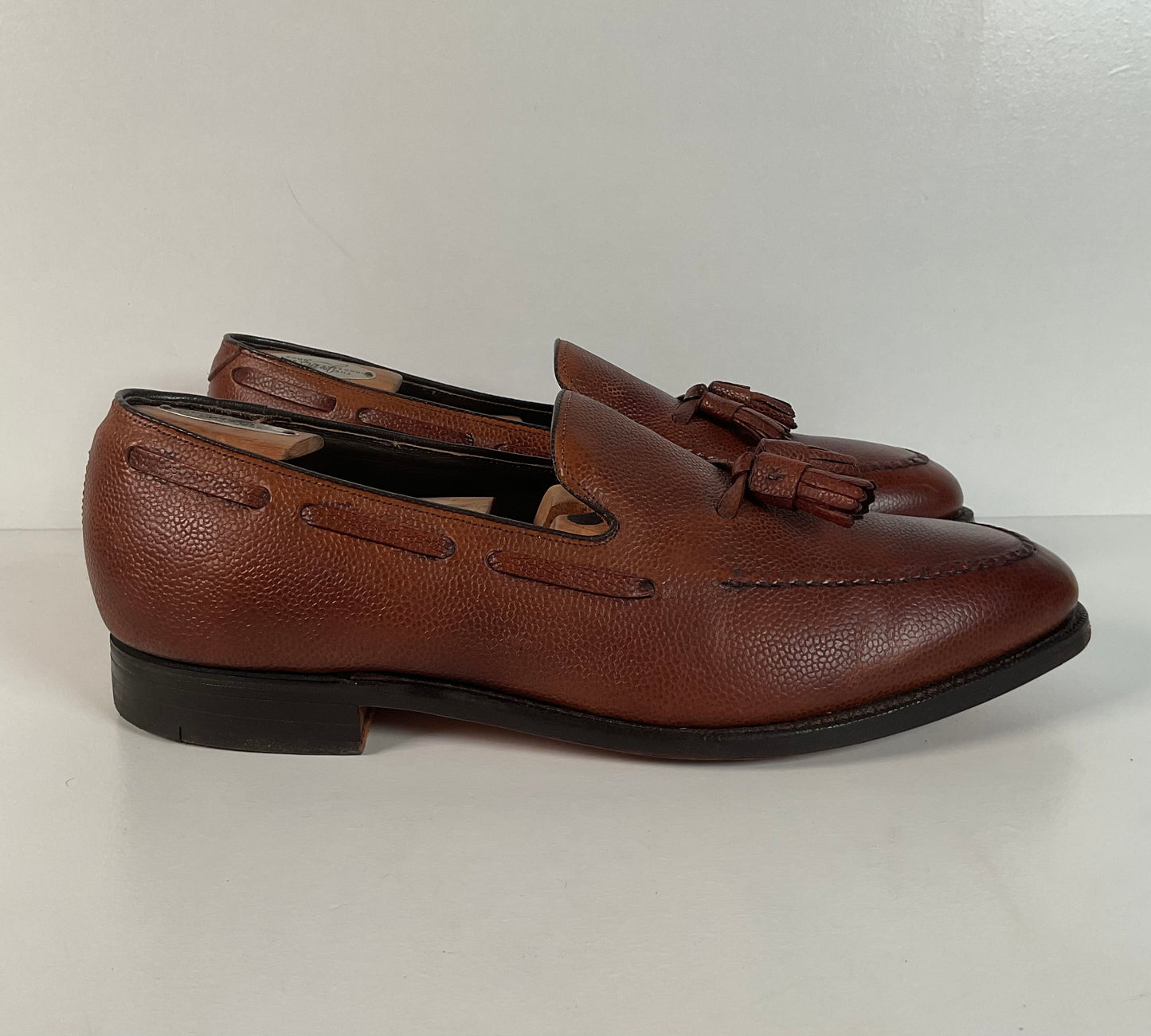 Vintage Johnston Murphy Tassel Loafer | Crown Aristocraft | USA Made | 9.5 D
