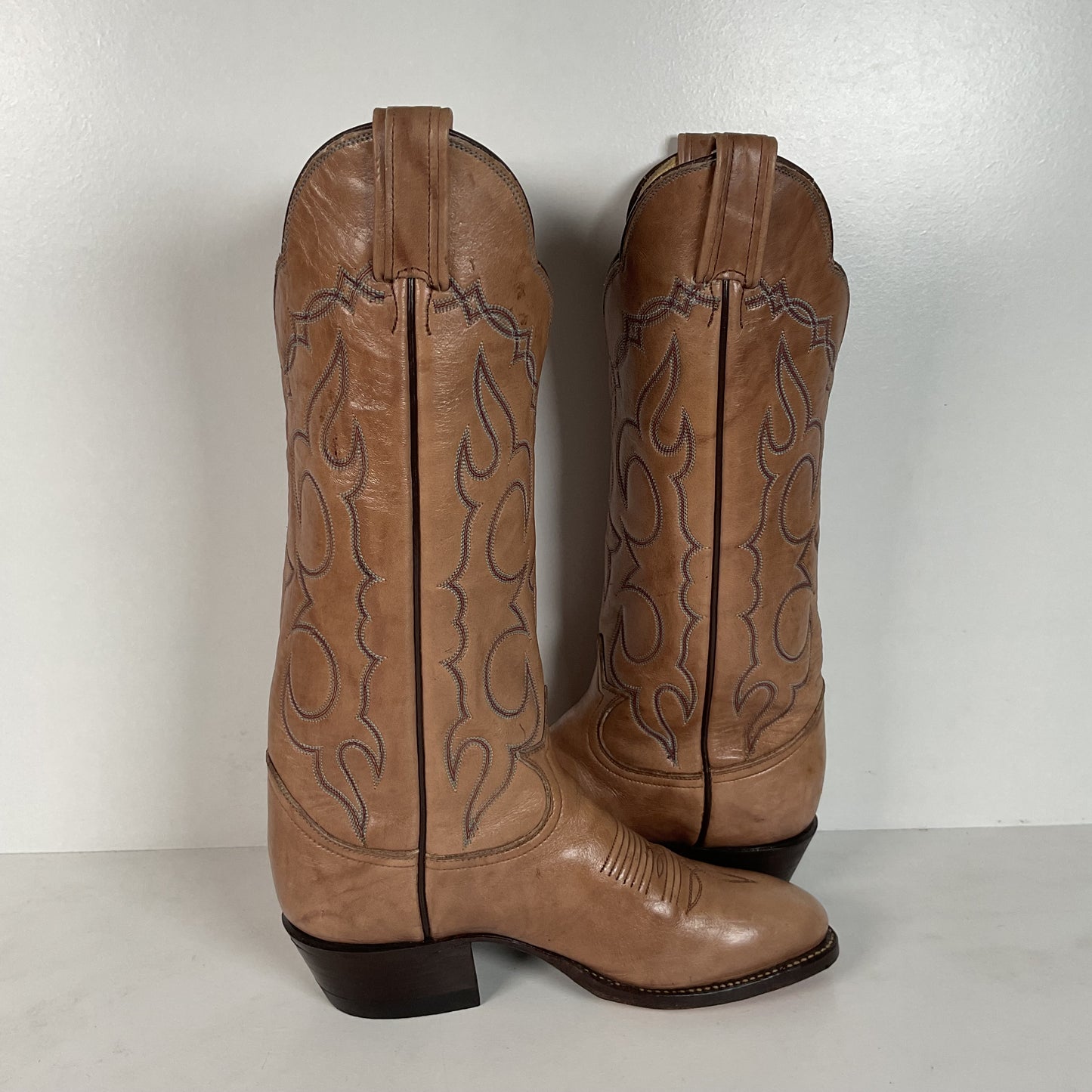 Vintage Tony Lama Gold Label Cowgirl Boots | USA Made | Men’s 5.5 | Women’s 6.5