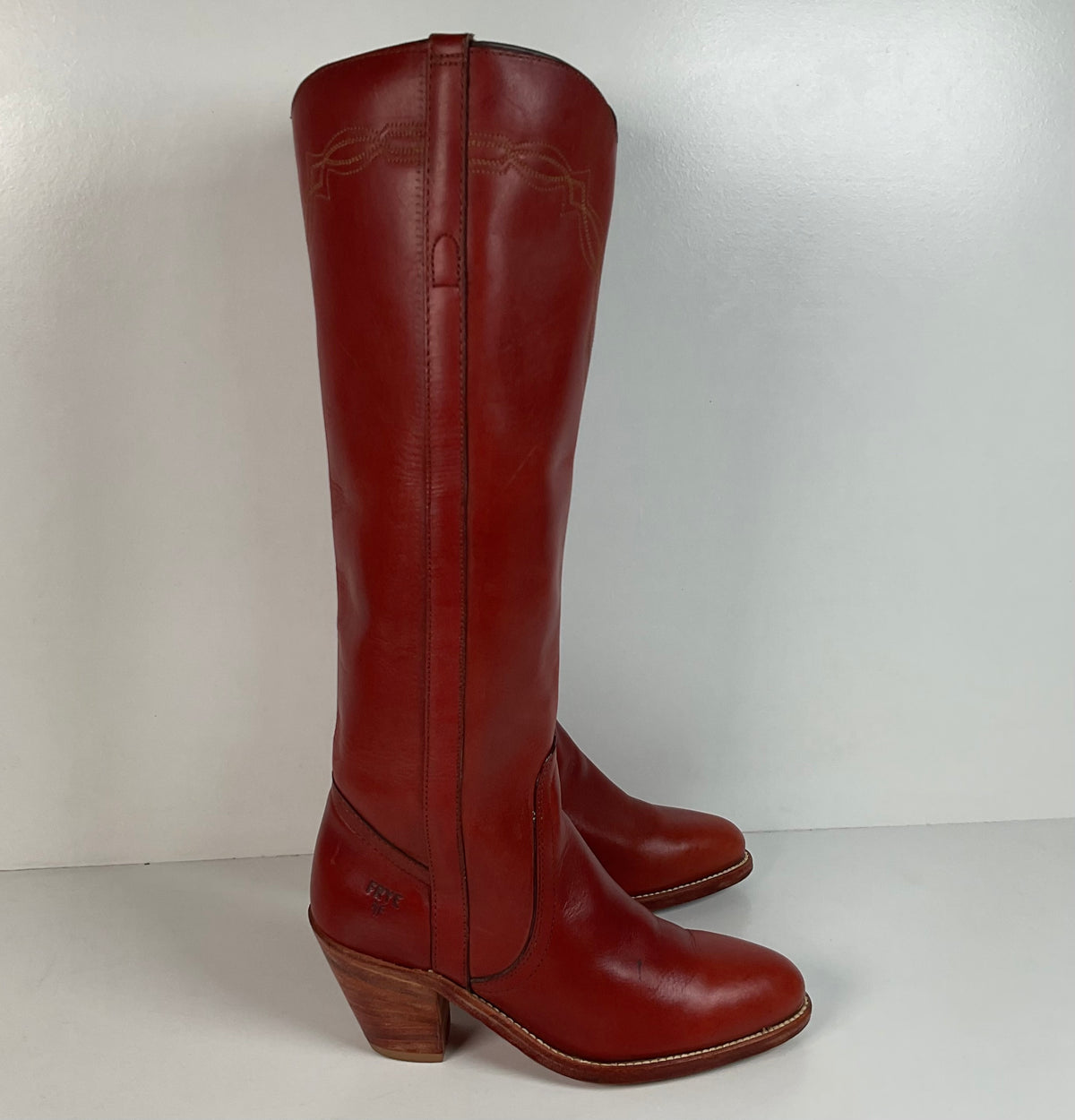 Vintage Frye Tall Mustang Boots | USA Made | Women’s 5 B