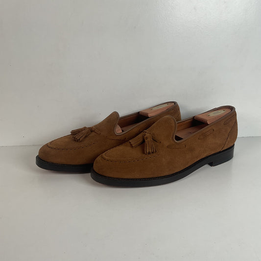 Polo Ralph Lauren Suede Tassel Loafers Men’s 9 D Goodyear Welted