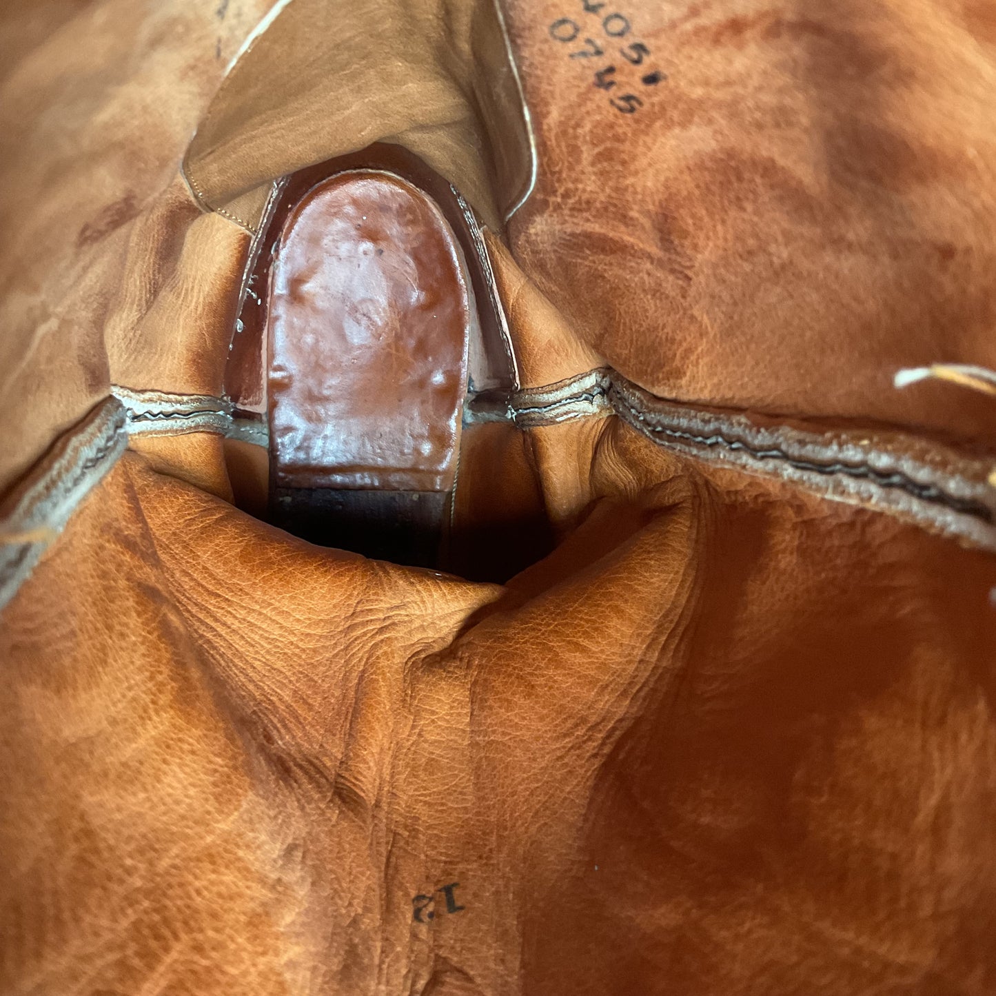 Vintage J. Chisholm Antelope Cowboy Boots | Exotic | USA Made | Men’s 9.5 D