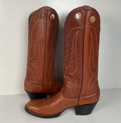 Vintage Morgan Miller Buckaroo Cowboy Boots | Narrow | Men’s 9.5 | Women’s 10.5