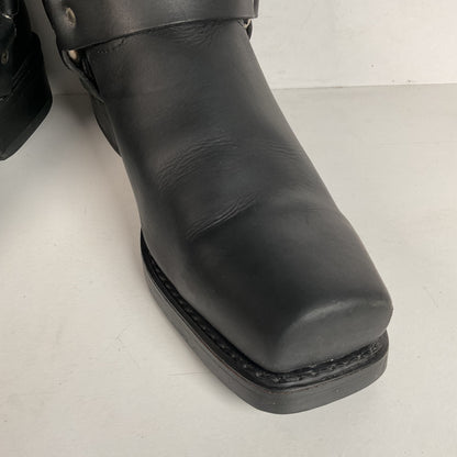 Vintage Durango Black Oiled Harness Boots | USA Made | Men’s 9 EE