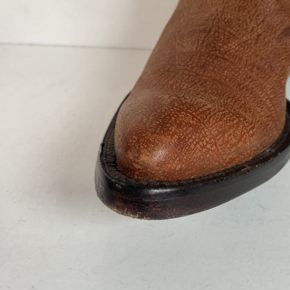 Black Jack Kangaroo Cowboy Boots — Exotic — Men’s 8 D