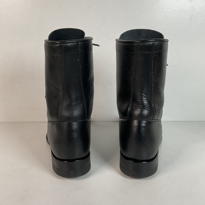 Justin Women’s Kiltie Packer Boots 8 B USA Made Lace Up