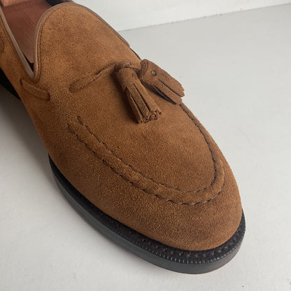 Polo Ralph Lauren Suede Tassel Loafers Men’s 9 D Goodyear Welted