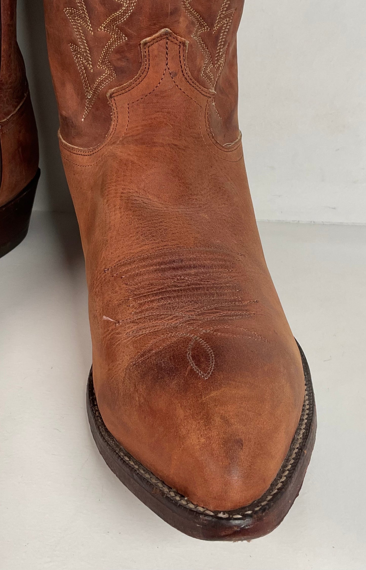 Vintage Justin Bay Apache Cowboy Boots | USA Made | Men’s 13 D