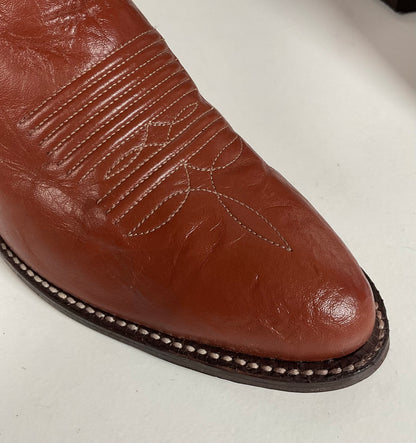 Vintage Tony Lama Cowgirl Boots | Brown | Men’s 5 B | Women’s 6