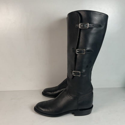 Lucchese Classics Handmade Women’s Tall Riding Boots 9 B Harness