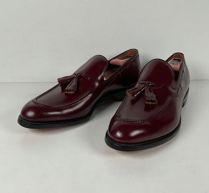 Vintage Allen Edmonds Saratoga Tassel Loafers | Burgundy Calf | Men’s 10 B