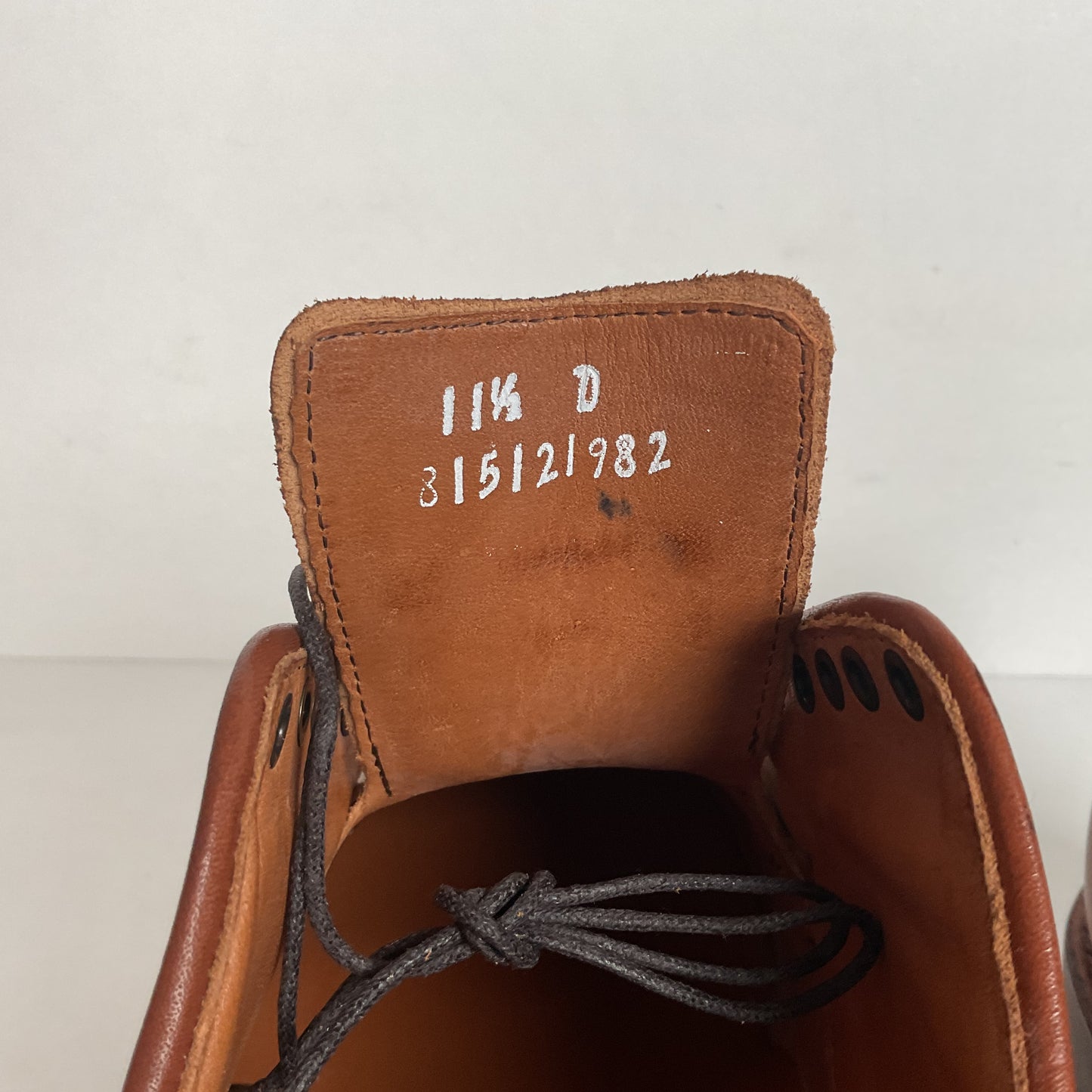 Ralph Lauren Sanderson Burnished Wingtip Shoes | USA Made | 11.5 D