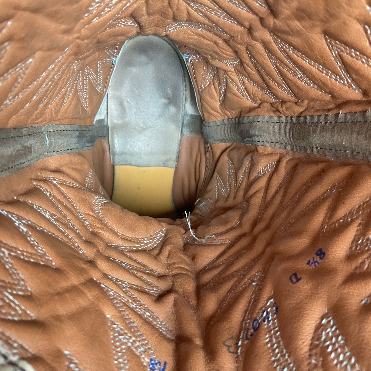 Vintage Red Wing Bullhide Cowboy Boots | USA Made | Grey | Men’s 8.5 D