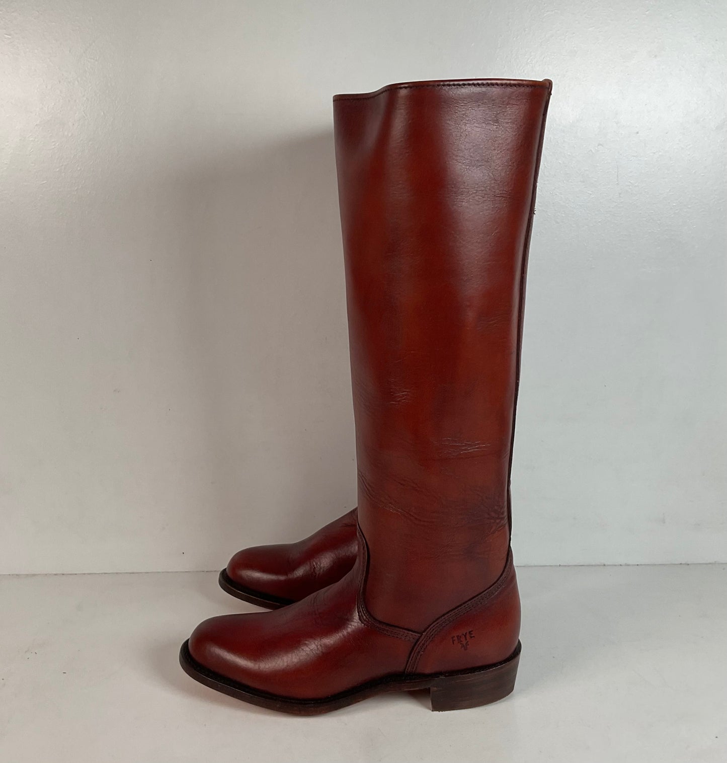 Vintage Frye Dorado Riding Boots 7 B USA Made Campus Original Box