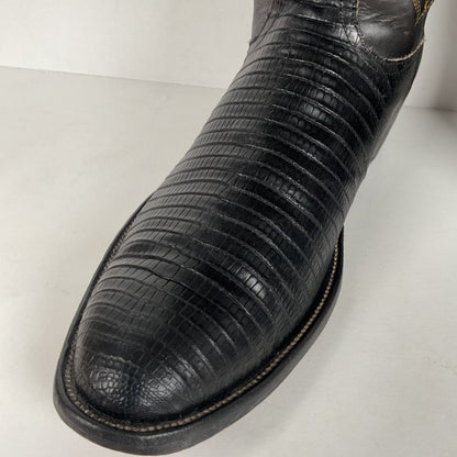 Vintage Rocky Carroll Cowboy Boots | Teju Lizard | Custom | Men’s 10