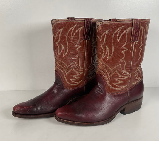 Mr. Boots of Yokota Japan | Bespoke Cowboy Boots | Custom | Men’s 10.5