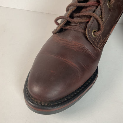 Vintage Santa Fe Western Packer Boots | Apache | Lace Up | USA Made | Women’s 9 M