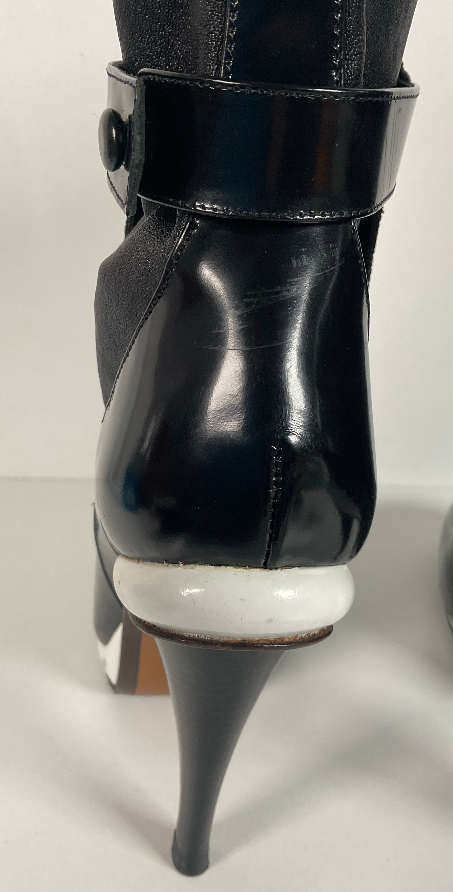 Fendi Victorian Sock Booties 36.5 EU | 6.5 US Faux Stingray Recrafted