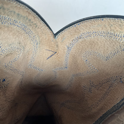 Custom Blue Sea Bass Cowboy Boots Men’s 7.5 | Women’s 8.5 Exotic