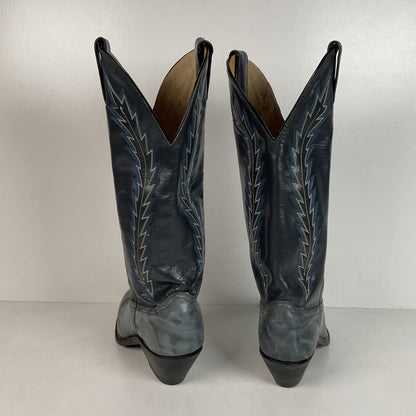 Vintage Abilene Cowgirl Boots | USA Made | Marbled Leather | Women’s 8 M