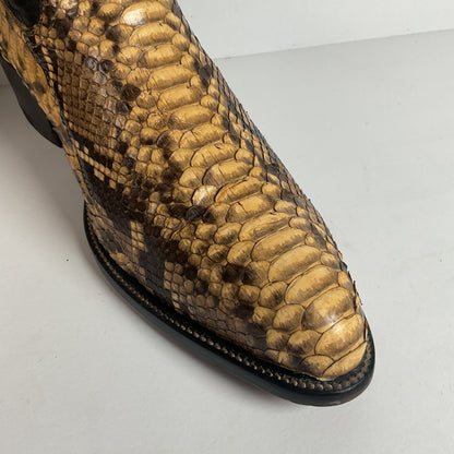 Vintage Bull Rider Python Cowboy Boots | Snakeskin | Men’s 10.5 E