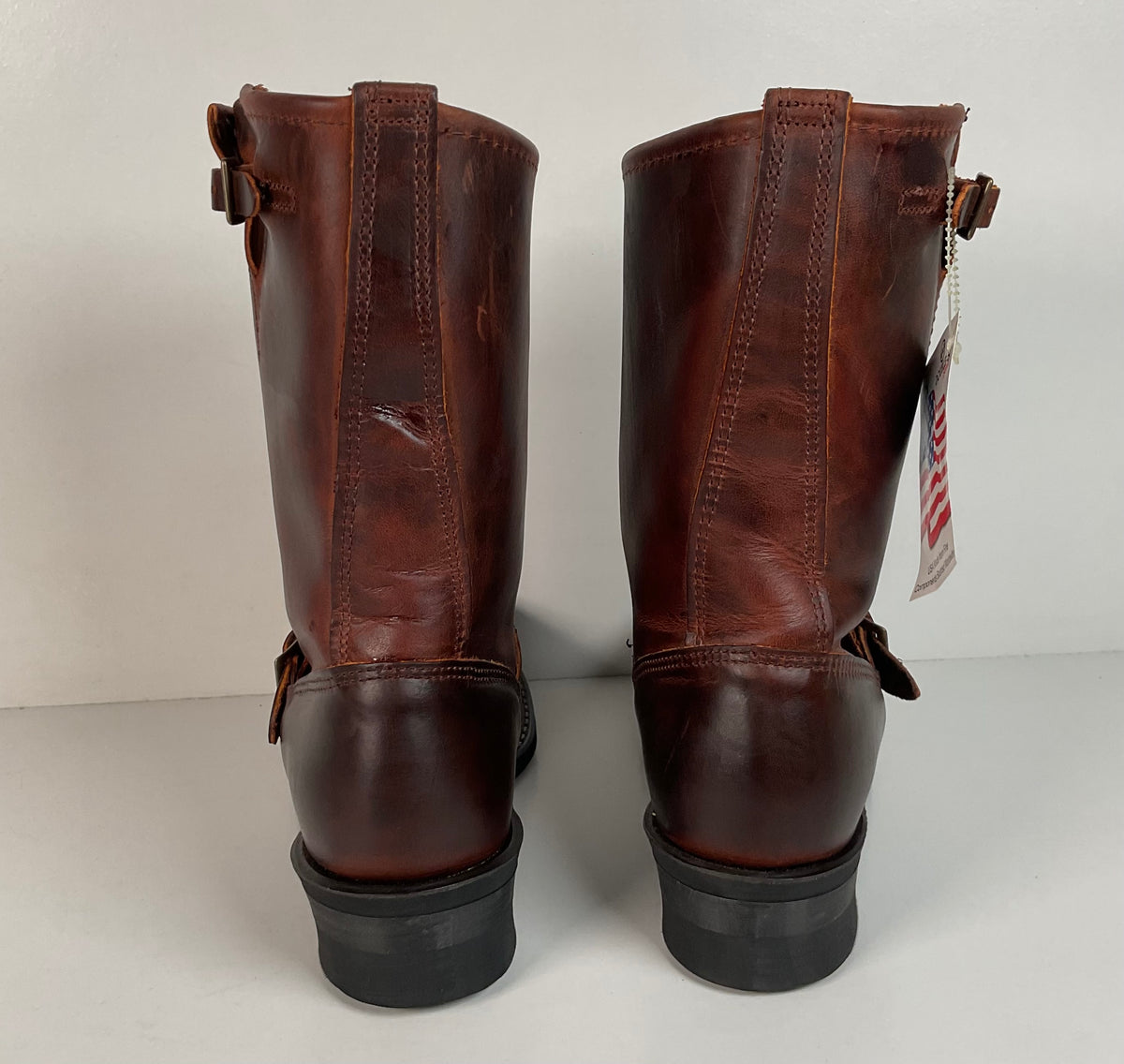 Double H Engineer Boots | USA Made | Brown | Women’s 7.5 M