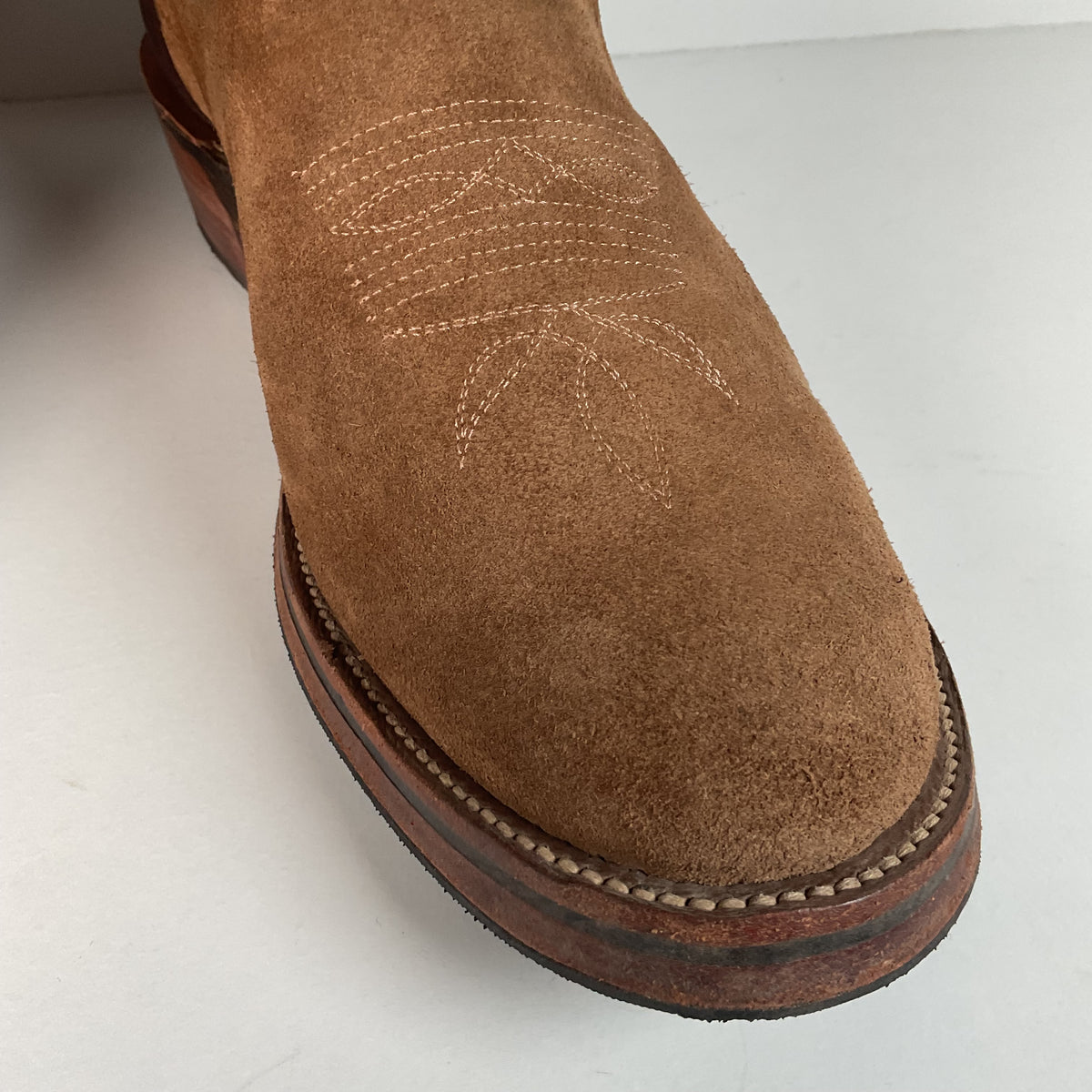 Olathe Buckaroo Cowboy Boots | Suede | USA Made | Men’s 14 EEE