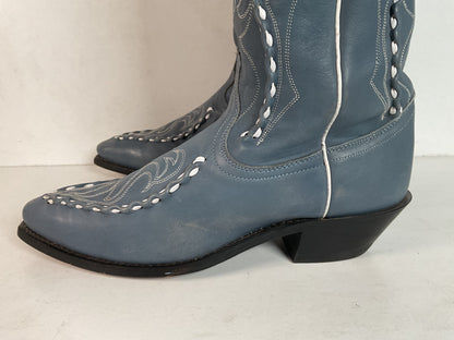 Dan Post Albany Bucklace Cowgirl Boots | Mule Skin | Blue | Women’s 8 M