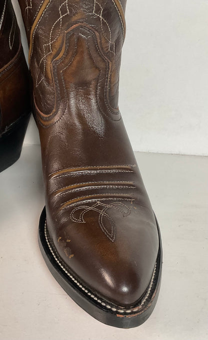 1970s Acme Cowboy Boots | Stock Show | USA Made | Men’s 9 D